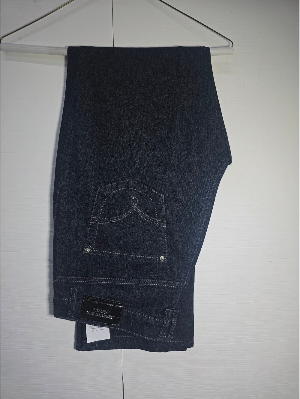 Gerry Weber Edition Romy Straight Leg Dark Wash Jeans Women Size US 10 Short